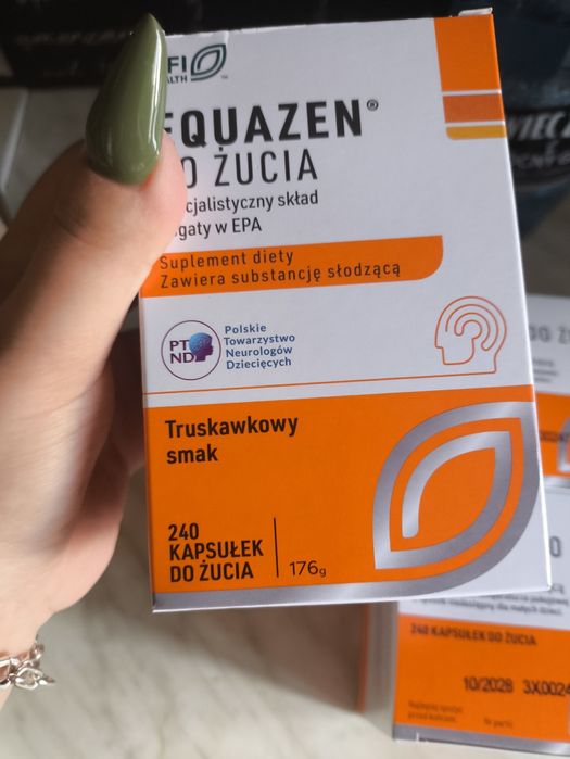 2 opakowania Eqazen kapsułki do żucia.