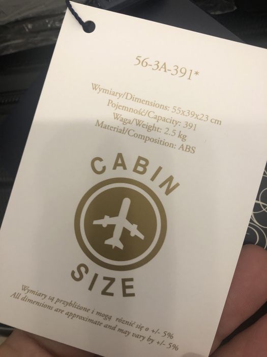 NIETRAFIONY prezent walizka Wittchen kabinowa nowa