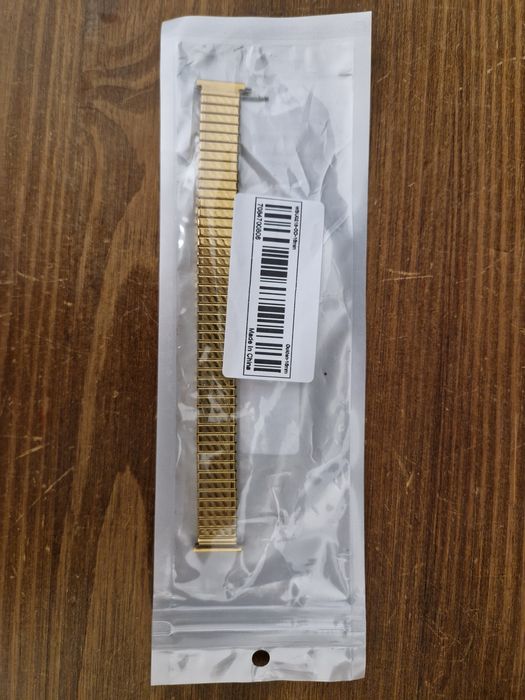 Bransoleta rozciągliwa kolor złota 16mm