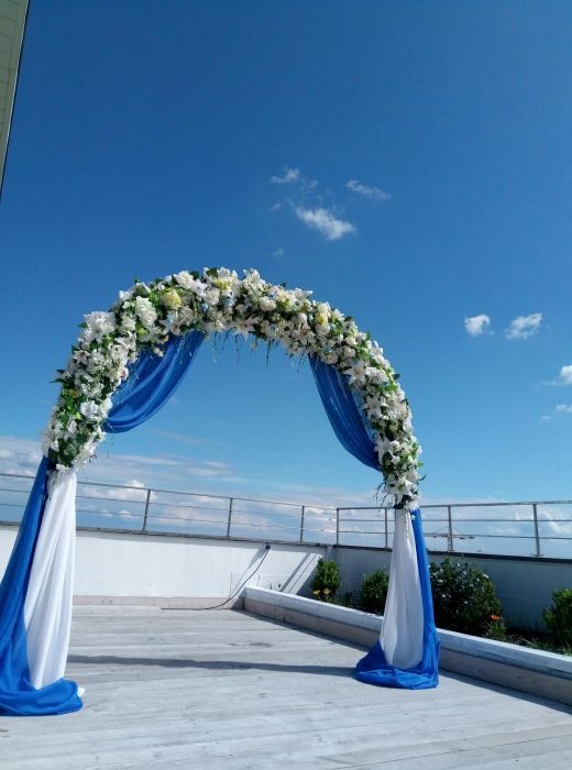 Свадебная арка и ширма