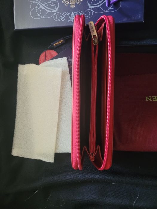 Portfel Wittchen duży czerwony