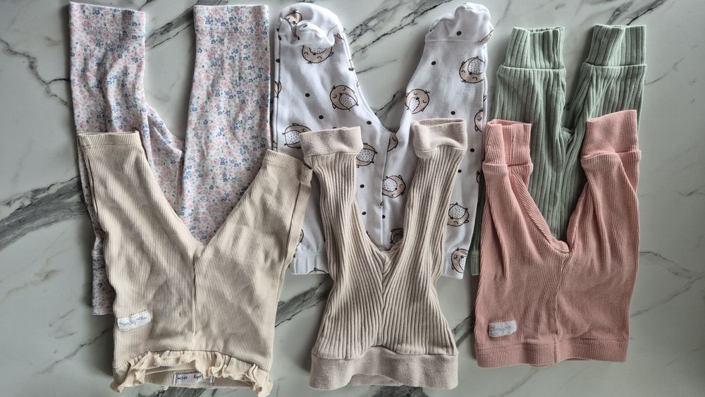 Spodenki leginsy dla dziewczynki 56 62 H&M sinsay