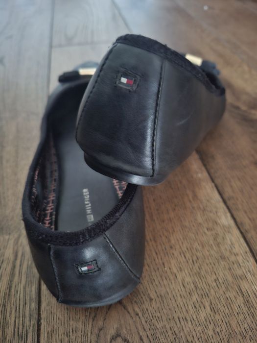 Baleriny  skórzane  Tommy Hilfiger