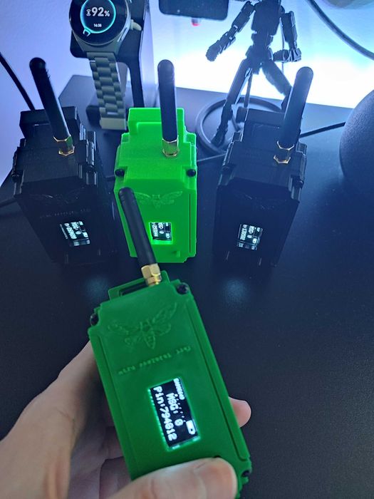 Najnowszy Faketec V6c GPS nRF52840 Meshcore Meshtastic PETG 18650