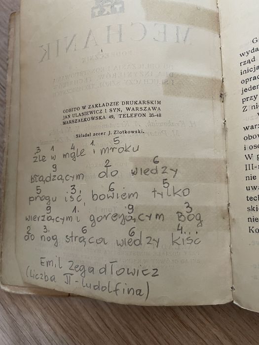 Ja Mechanik - podręcznik dla inżynierów - 1927 r do renowacji