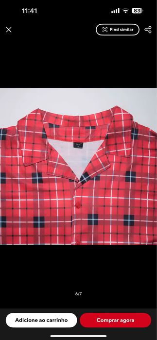 Pijama Novo nunca usado do jeito que chego a vender