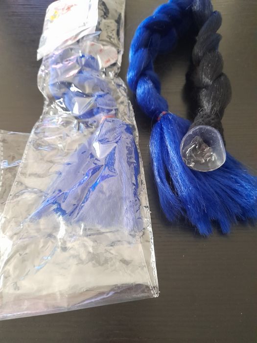 Conjunto de tranças para capacete