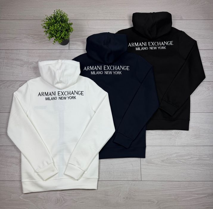 Кофта Armani exchange зіпка AX зіп худі армані