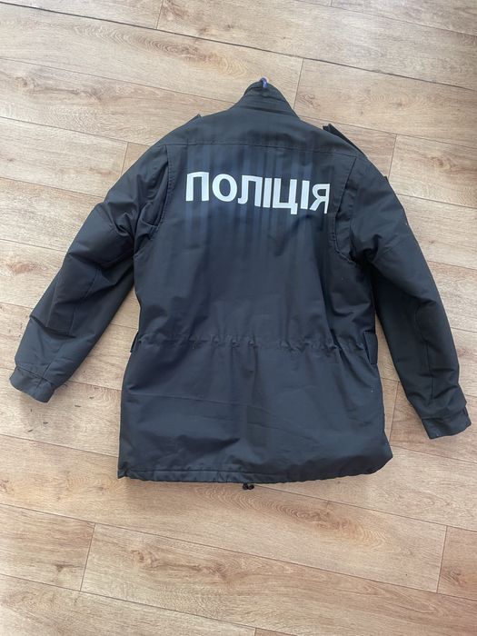 Продам  теплу куртку бушлат поліціі 50-4
