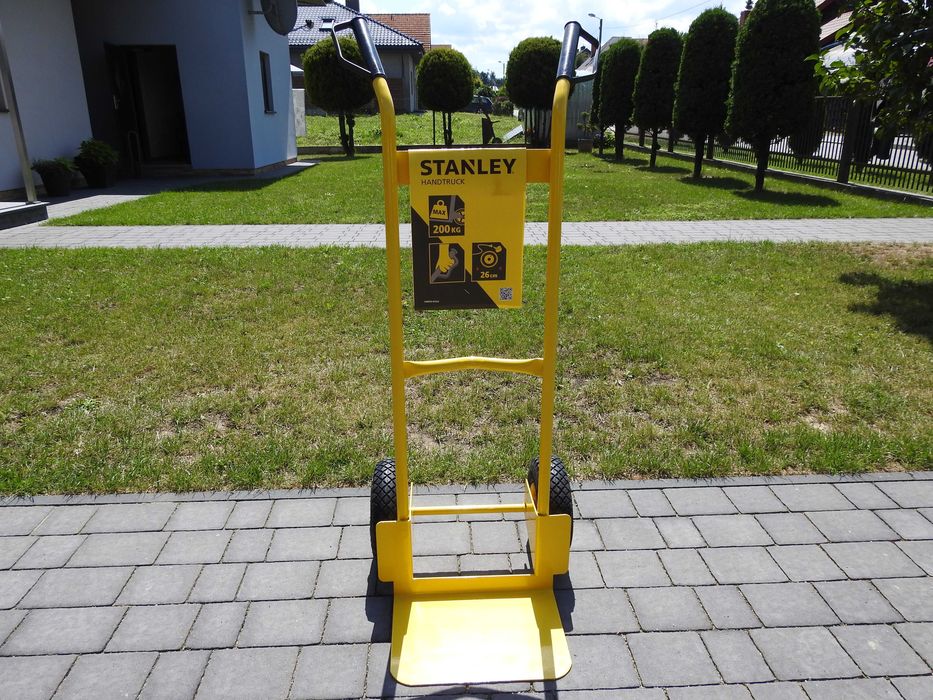 Wózek transportowy magazynowy z podestem młynarka, nowy, udźwig 200kg