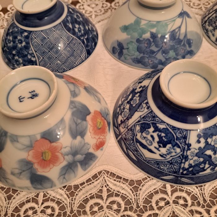 Tacas porcelana japonesas