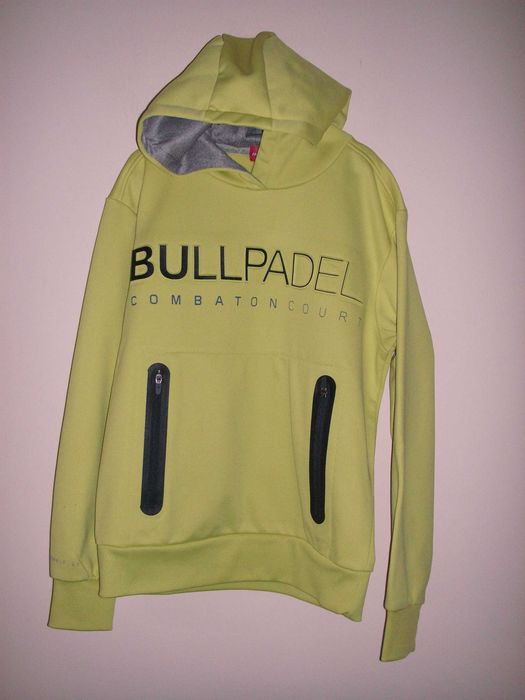 Bullpadel - Sweatshirt Termal Flex com capuz - Amarelo Limão
