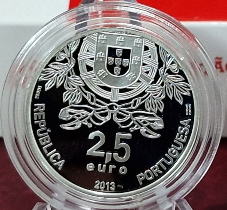 2,5€ Proof Prata, Cruz vermelha 2013