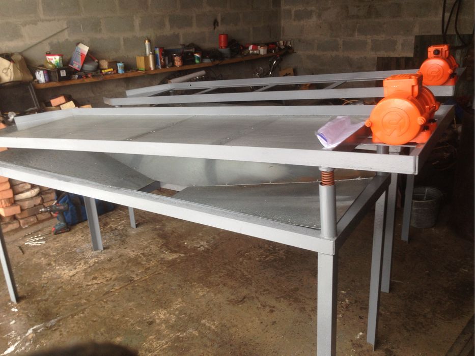 Вібросито 2м на 0,7м Вибростол Калибратор