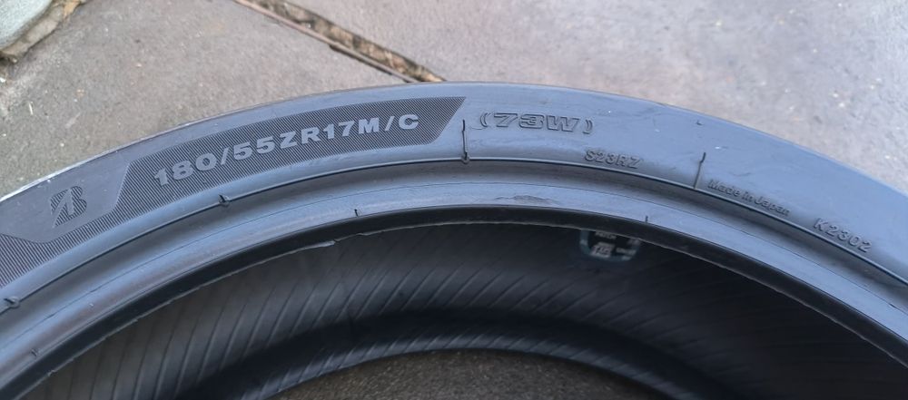 Мото резина 180.55.R17 i 120.70.R17.