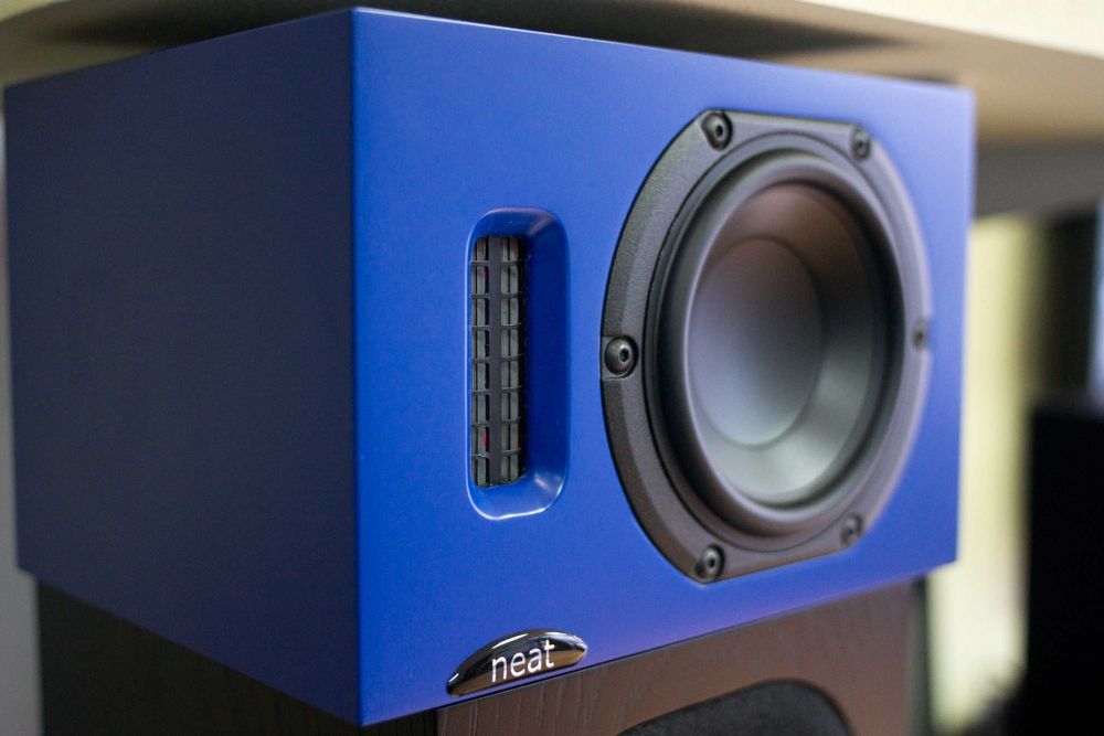 KULTOWE Neat Acoustics IOTA BLUE Niebieski Kolumny OUTLET SKLEP RATY