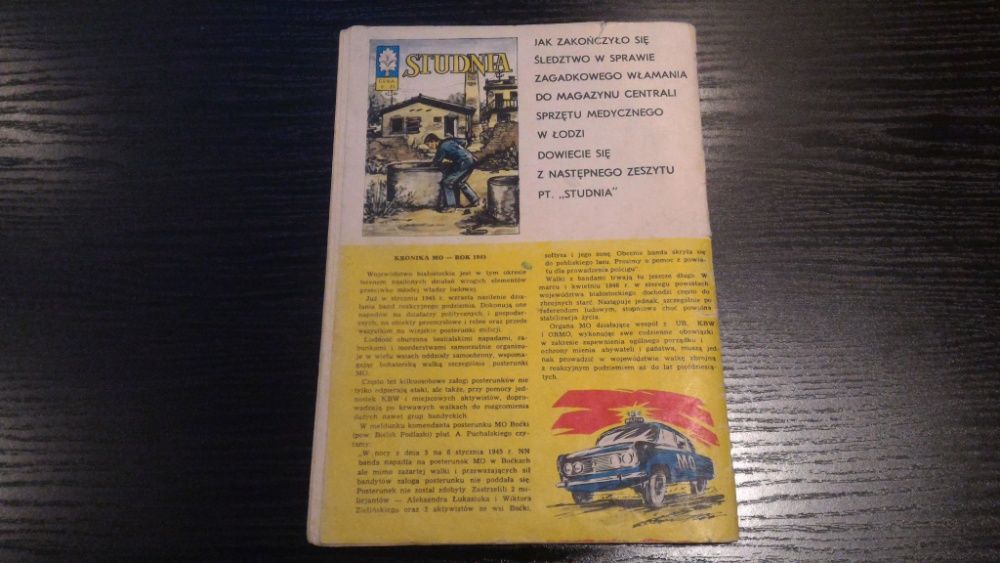 Komiks - Kapitan Żbik wydanie 1 - Czarny Parasol