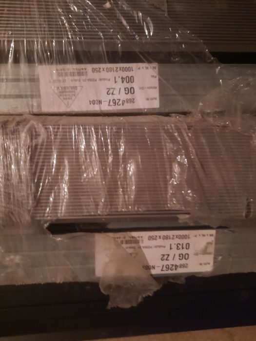 7 Estoros Metálicos, alumínio, com motor incorporado