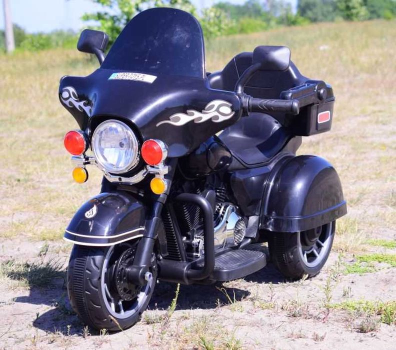 BAWIBUS.PL motor motorek CHOPPER Z OPARCIEM na akumulator trójkołowy