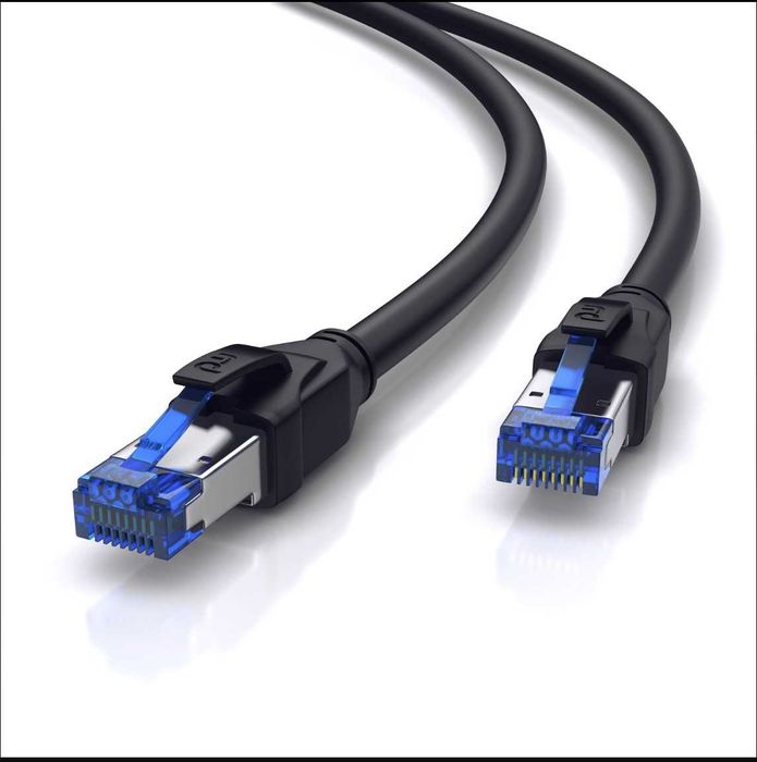 Патч-корд Cat 8 S/FTP 20 м Black