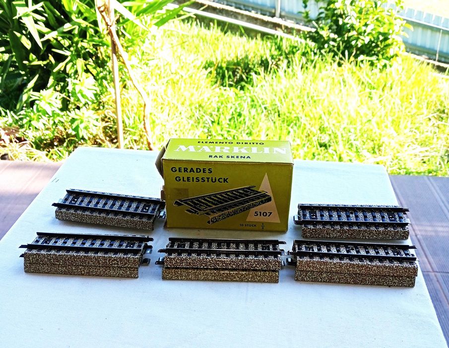 MARKLIN 5107, 10 linhas em caixa original (Reservado LF)