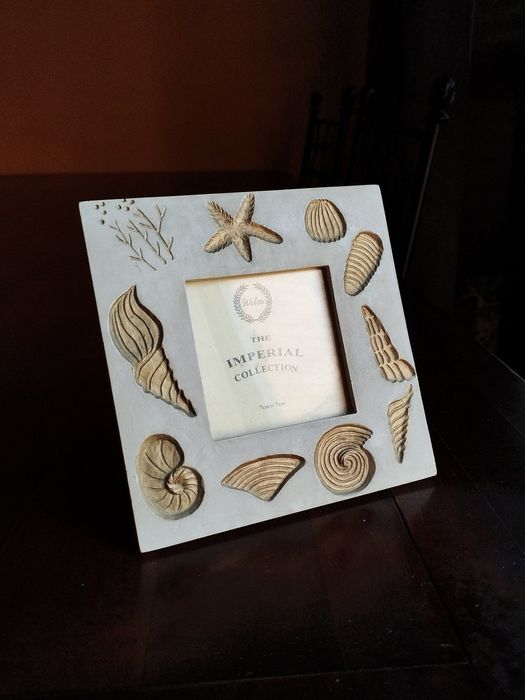 Moldura de Fotos com Detalhes Marítimos