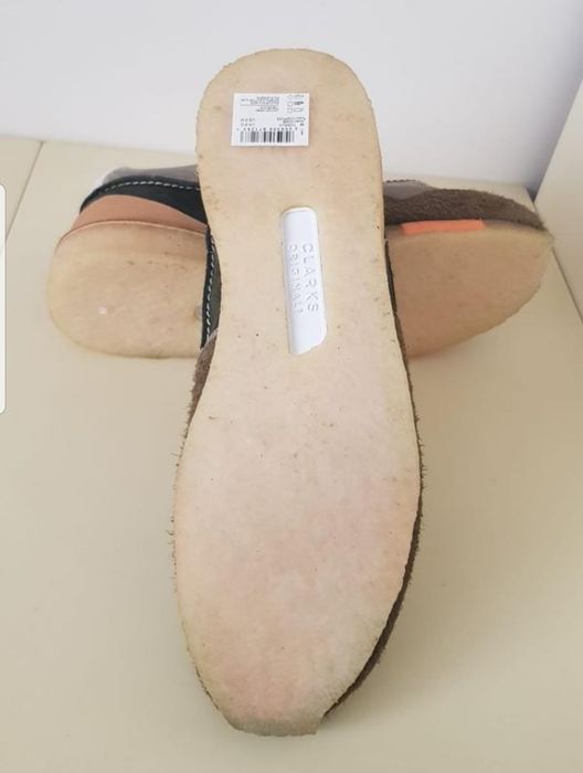 Кросівки шкіряні Clarks Original 42 розмір снікерси кеди нові