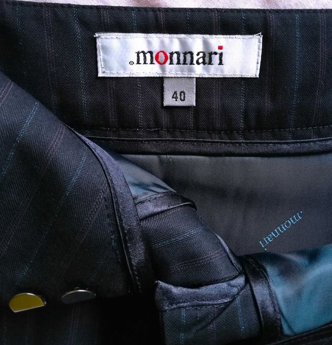 elegancka spódnica damska Monnari 42 spódniczka midi fałdy