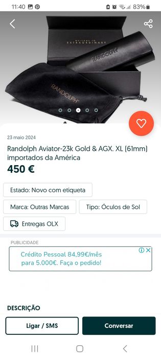 Oculos importados dos states ultilisados pelas tropas  dos usa.