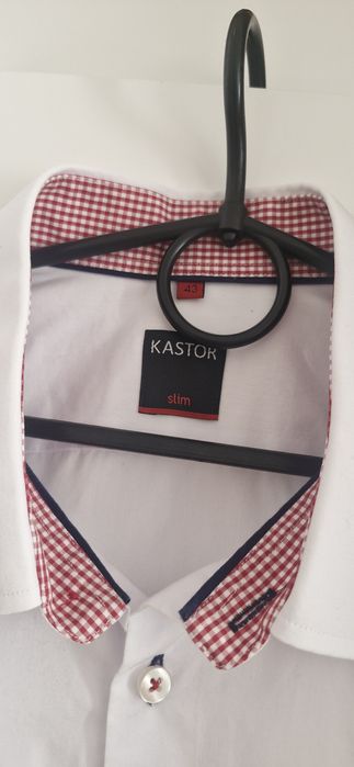 Biała koszula męska rozm.L/XL