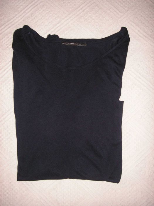 T Shirt Manga Comprida Zara Collection T/M