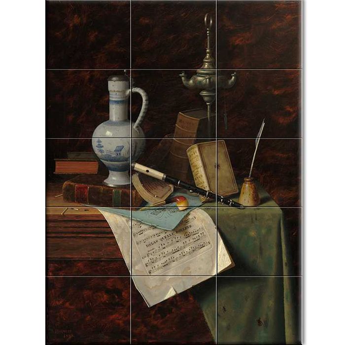 “My Gems” de William Michael Harnett (1888)