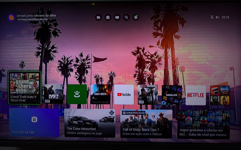 Xbox One S usado - a funcionar perfeitamente