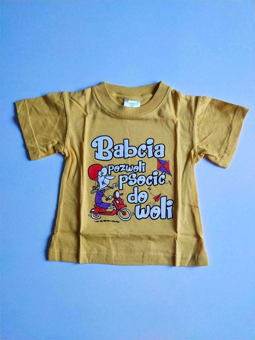 Koszulka Babcia pozwoli psocić do woli r. 104