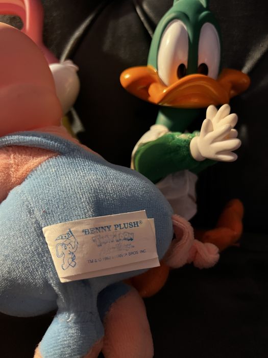 Kolekcjonerskie maskotki vintage Tiny Toon zestaw 1990