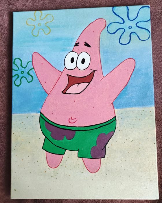 Картини Губка Боб і Патрік