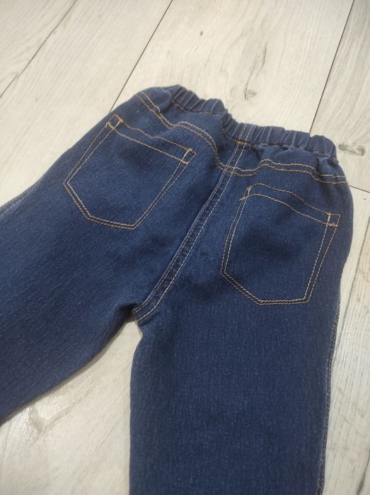 Jeansy dziewczęce na gumce Mini Boden