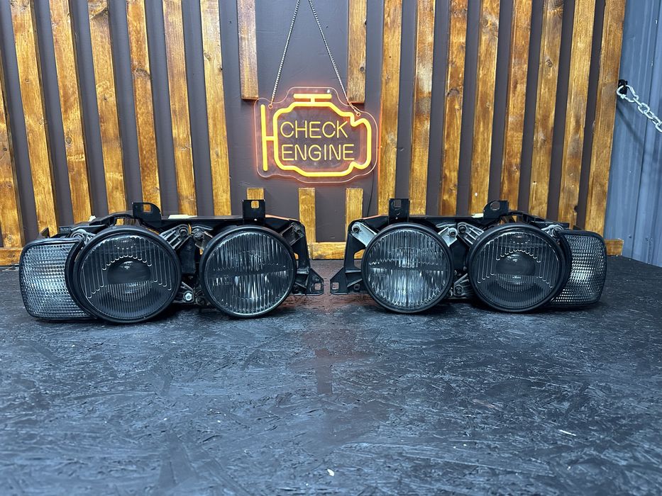 Фари БМВ Е34. Е32. Hella. Bi-led