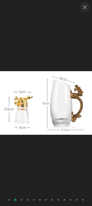 prezent na urodziny!!! Zestaw szklanek horoskop chiński 30 ml x 12 szt