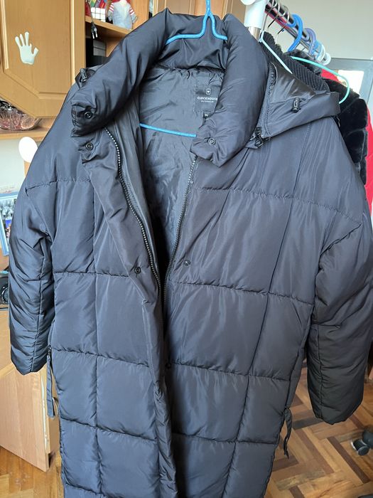 Пуховик довгий зимовий