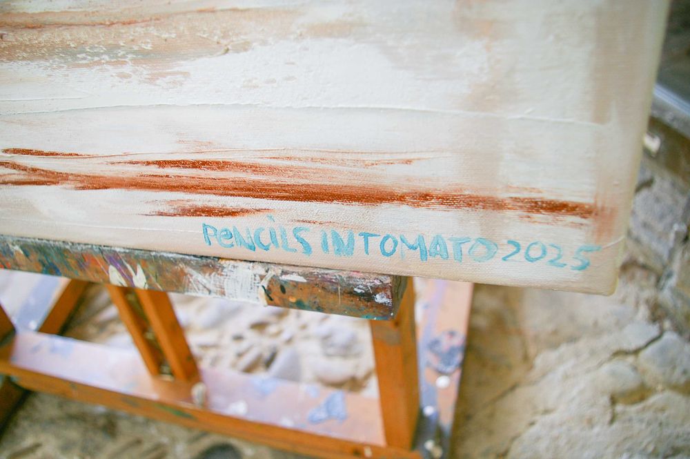 Картина Vanilla в пастельних тонах