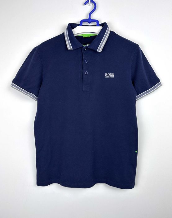 Koszulka polo HUGO BOSS męska granatowa r. M