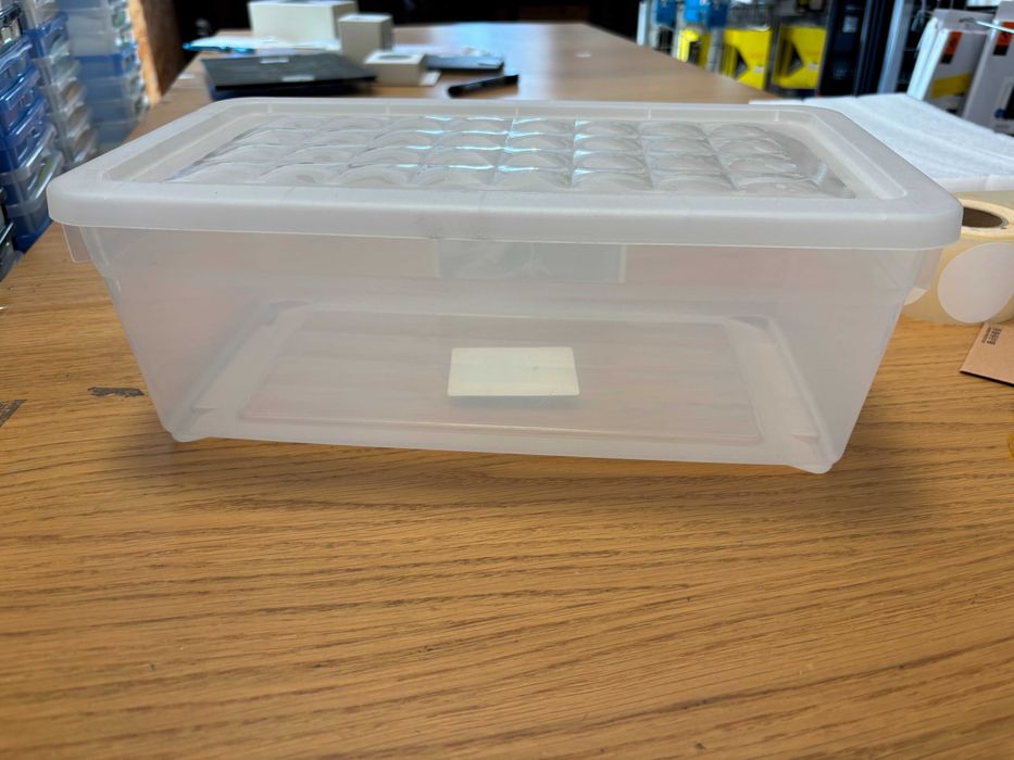 pojemnik na buty curver Textille 5.7l magazynowy przechowywanie 300szt