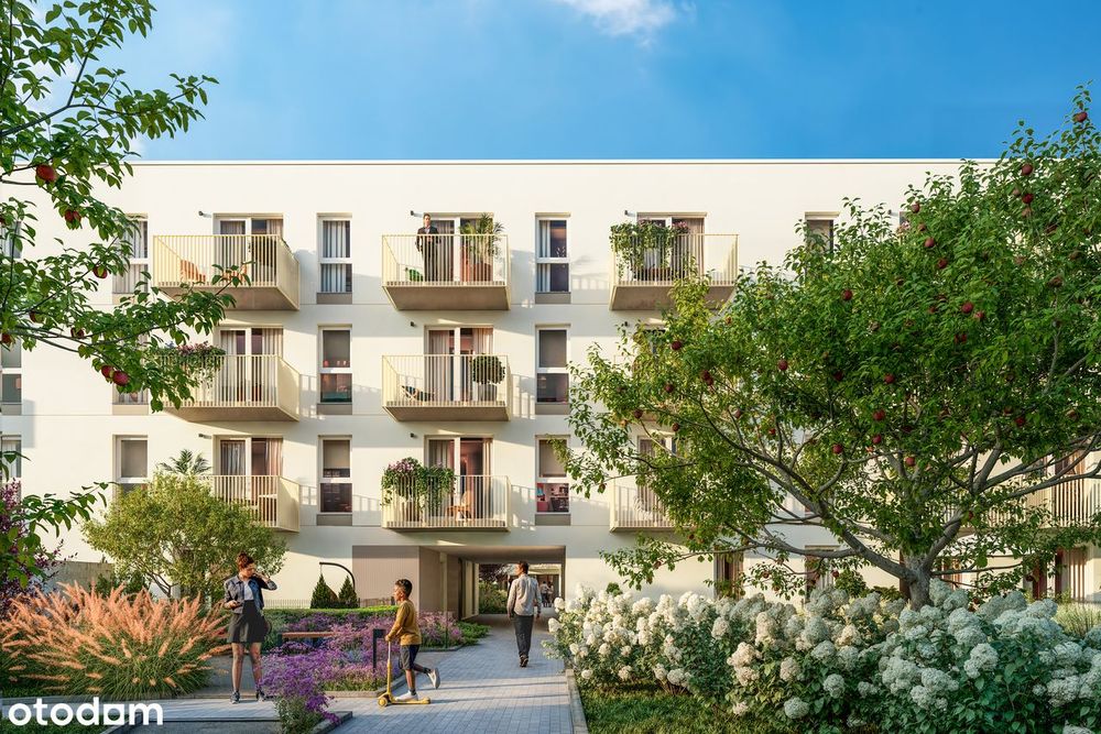 3-pokojowe mieszkanie 54m2 + balkon Bezpośrednio