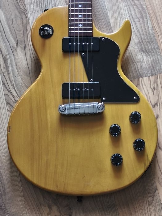 Gitara elektryczna Vintage Yellow TV, P 90(nie Gibson, Epiphone)