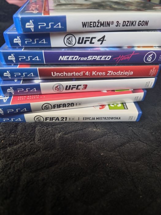 Sprzedam 7 gier na ps4