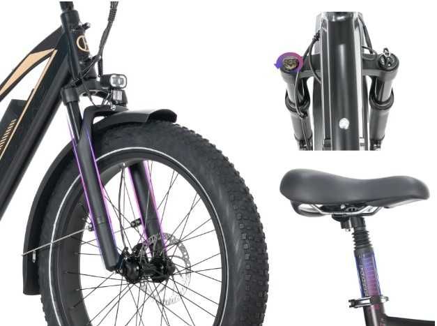 Rower elektryczny Robin Pro, Jobobike - zasięg do 180 km, silnik Bafang, GRATIS.