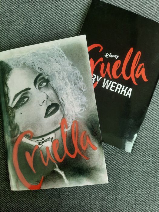 Zeszyt handmade z motywem CRUELLA