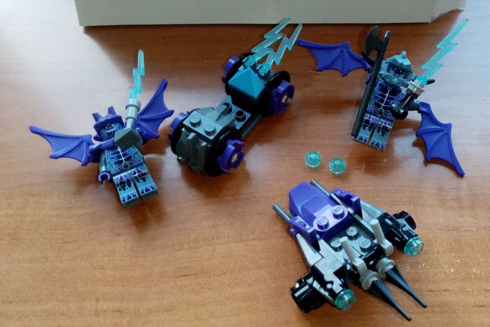 LEGO Nexo Knights Kamienne potwory Magazyny 2017 5, 6, 8, 11