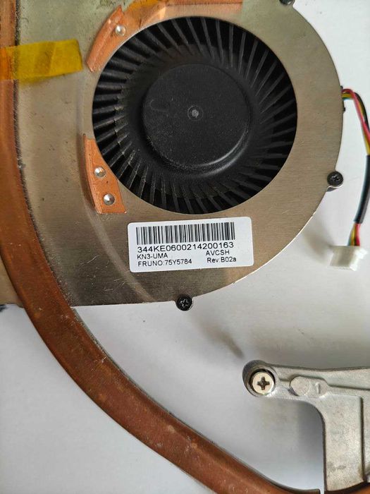 Система охолодження ноутбука Lenovo T520 та інші
